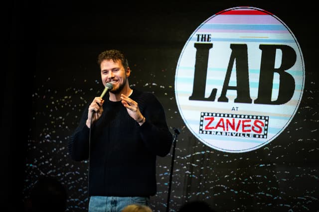 Connor Larsen performing live